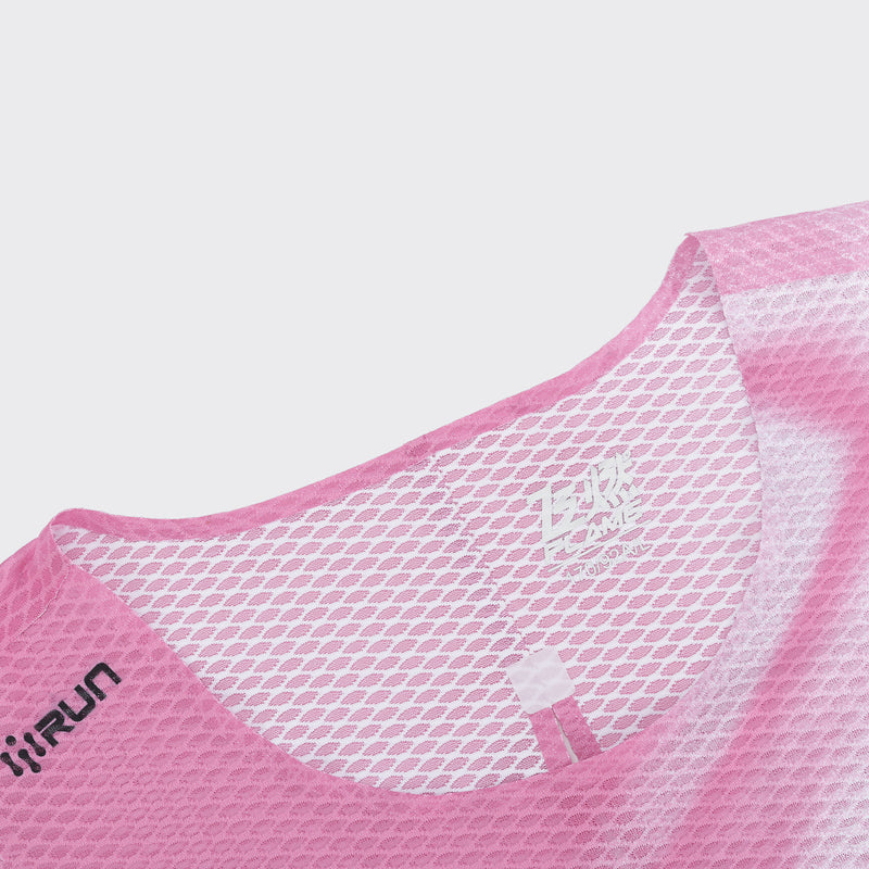 Running Vest：Sunset Pink
