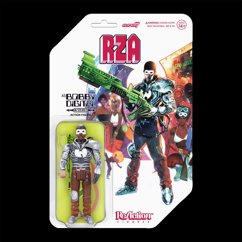 Super7 RZA ReAction Figure Wave 1 - Bobby Digital