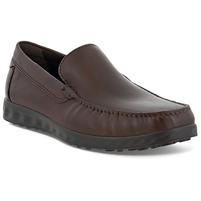 Quarter view Men's ECCO Footwear style name S Lite Moc Classic color Cocoa Brown. Sku: 540514-01482