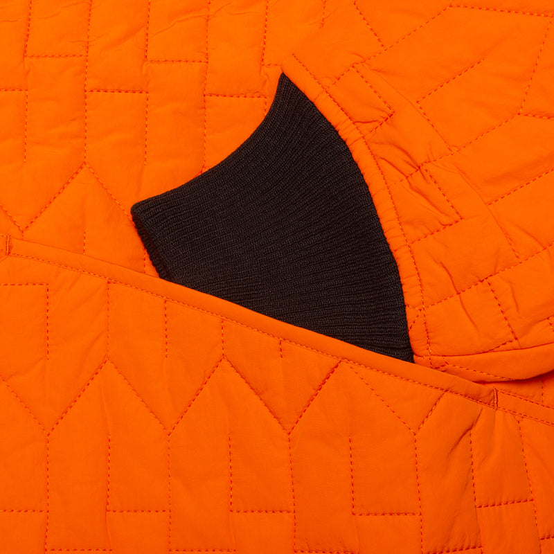 Stussy S Quilted Liner Jacket : Orange