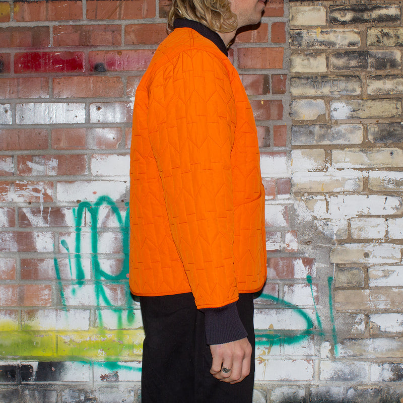 Stussy S Quilted Liner Jacket : Orange