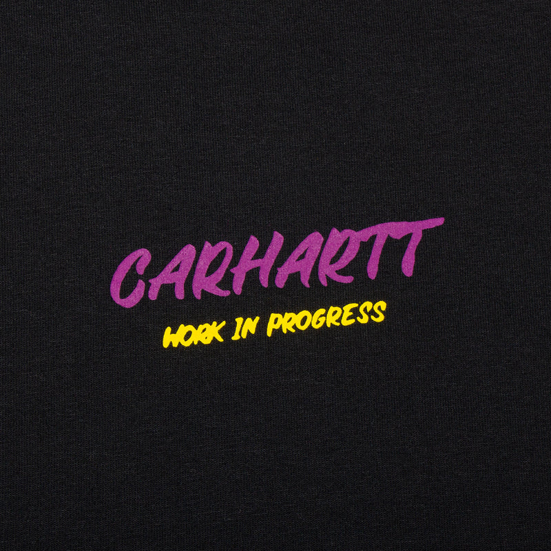 Carhartt WIP S/S Built From Scratch T-Shirt Style # I031725-89XX Color : Black