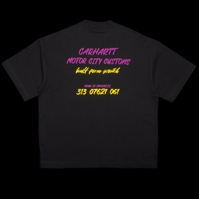Carhartt WIP S/S Built From Scratch T-Shirt Style # I031725-89XX Color : Black