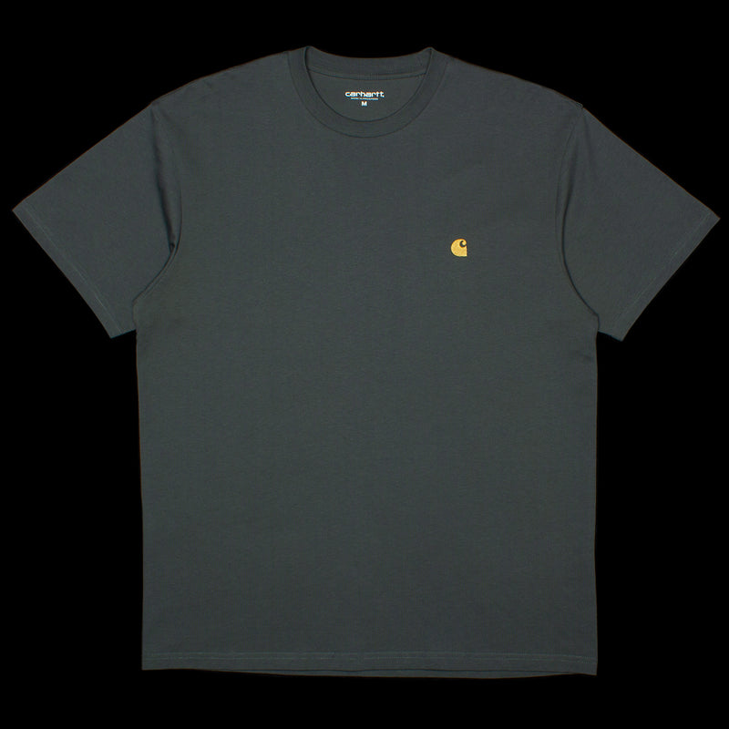 Carhartt WIP S/S Chase T-Shirt Jura / Gold
