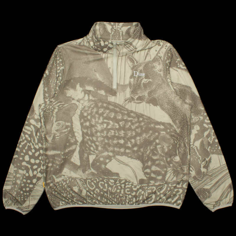 Dime Safari Polar Zip Fleece : Tan