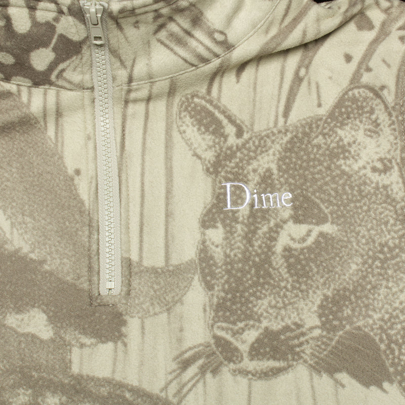 Dime Safari Polar Zip Fleece : Tan