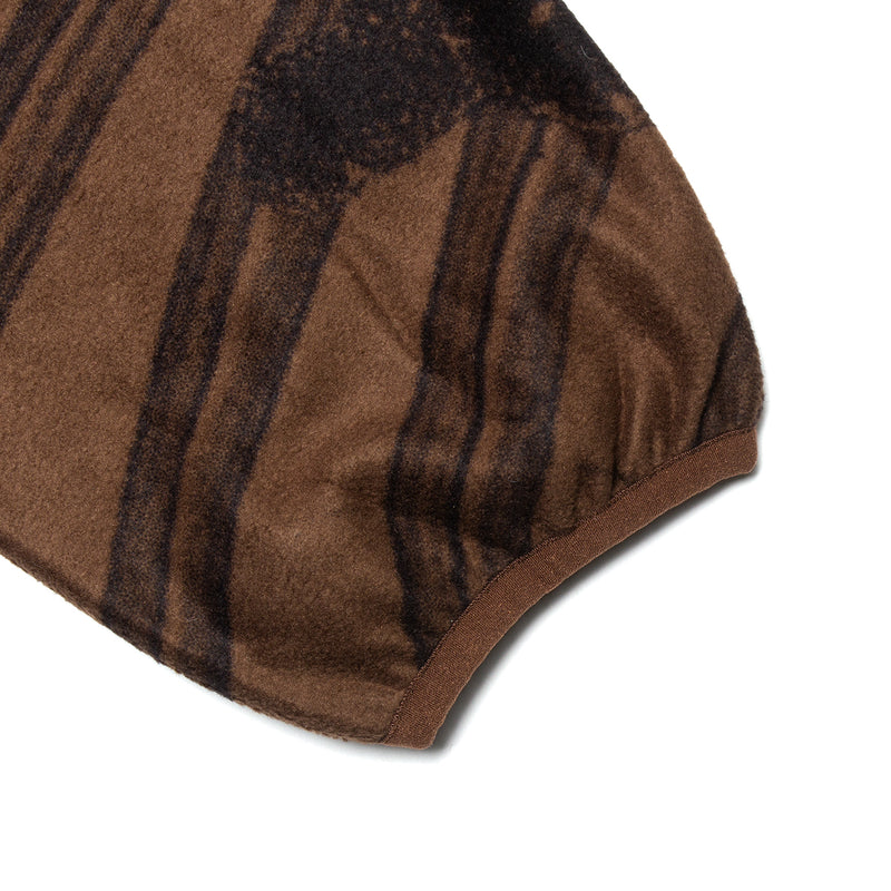 Dime Safari Polar Zip Fleece - Sepia