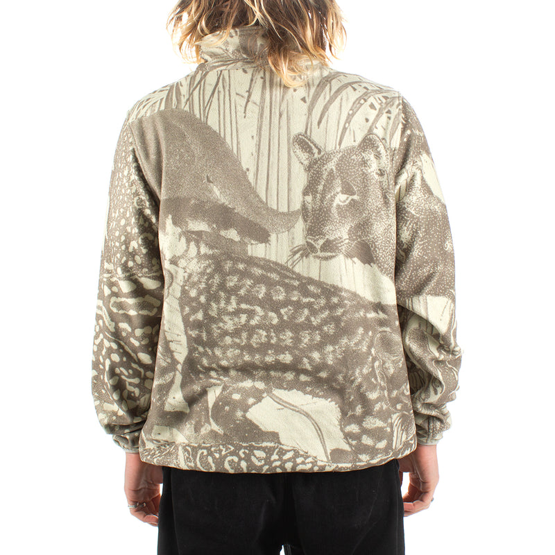 Dime Safari Polar Zip Fleece : Tan