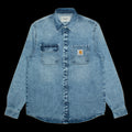 Carhartt WIP | Salinac Shirt Jacket Style # I029212-89WI Color : Black (Light Used Wash)