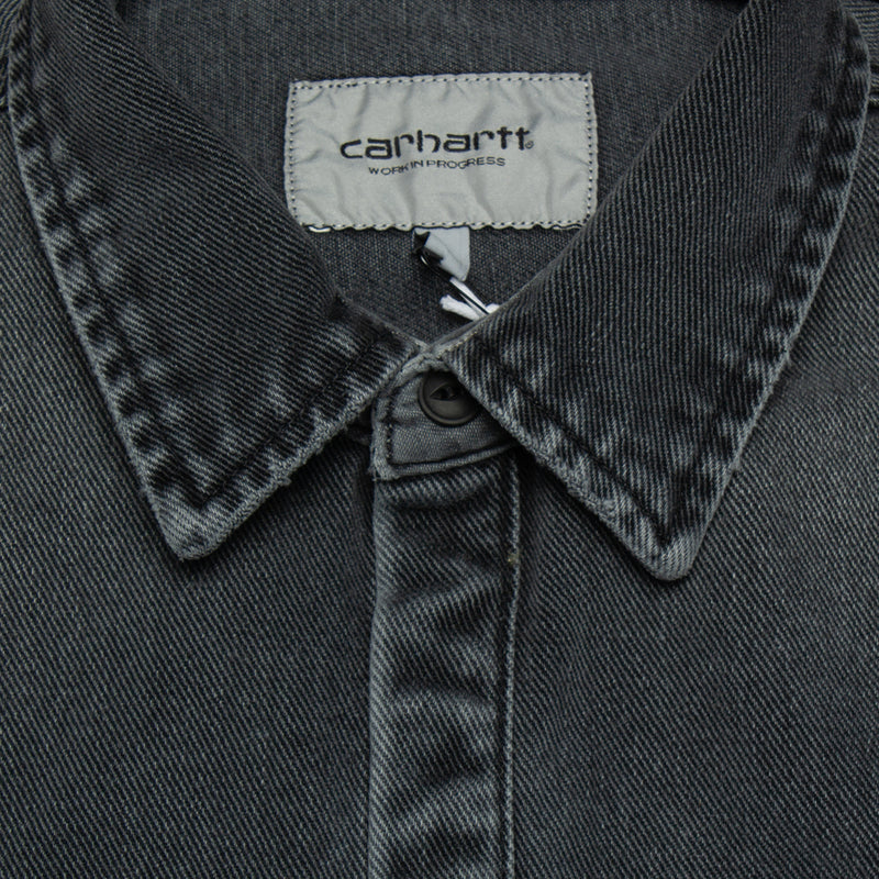 Carhartt WIP | Salinac Shirt Jacket Style # I029212-89WI Color : Black (Light Used Wash)
