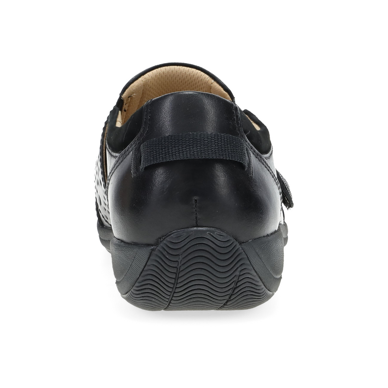 Sallie Black Waxy Burnished