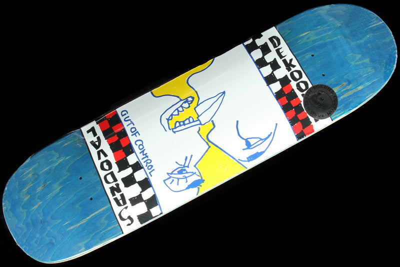 Krooked Sandoval Control Blue Deck 8.25"