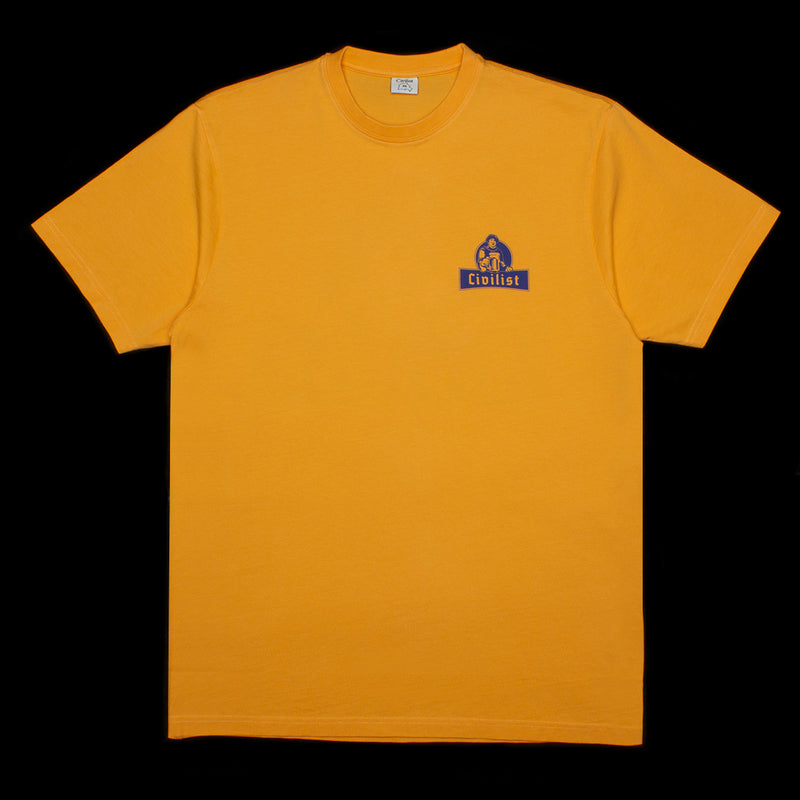 Civilist | Schulle T-Shirt Color : Blazing Orange