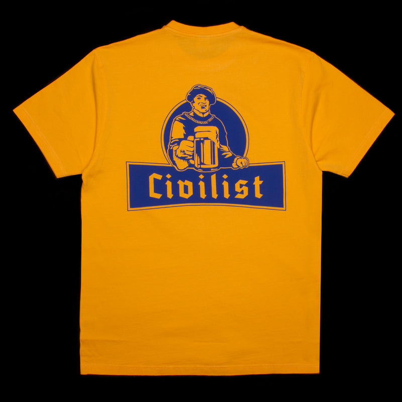 Civilist | Schulle T-Shirt Color : Blazing Orange