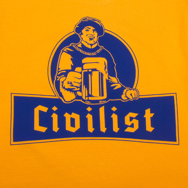 Civilist | Schulle T-Shirt Color : Blazing Orange