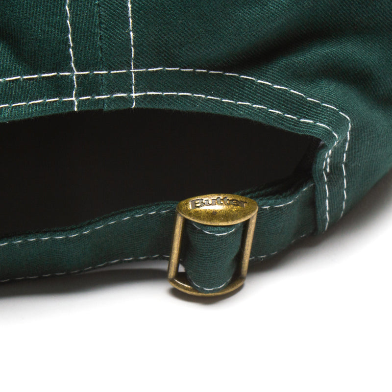 Butter Goods Scope 6 Panel Hat : Forest Green