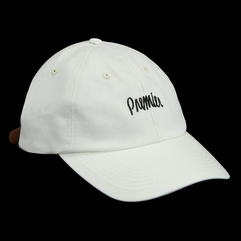 Premier Script Hat Off White