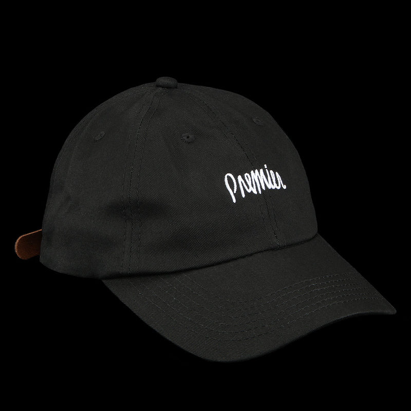 Premier Script Hat Black