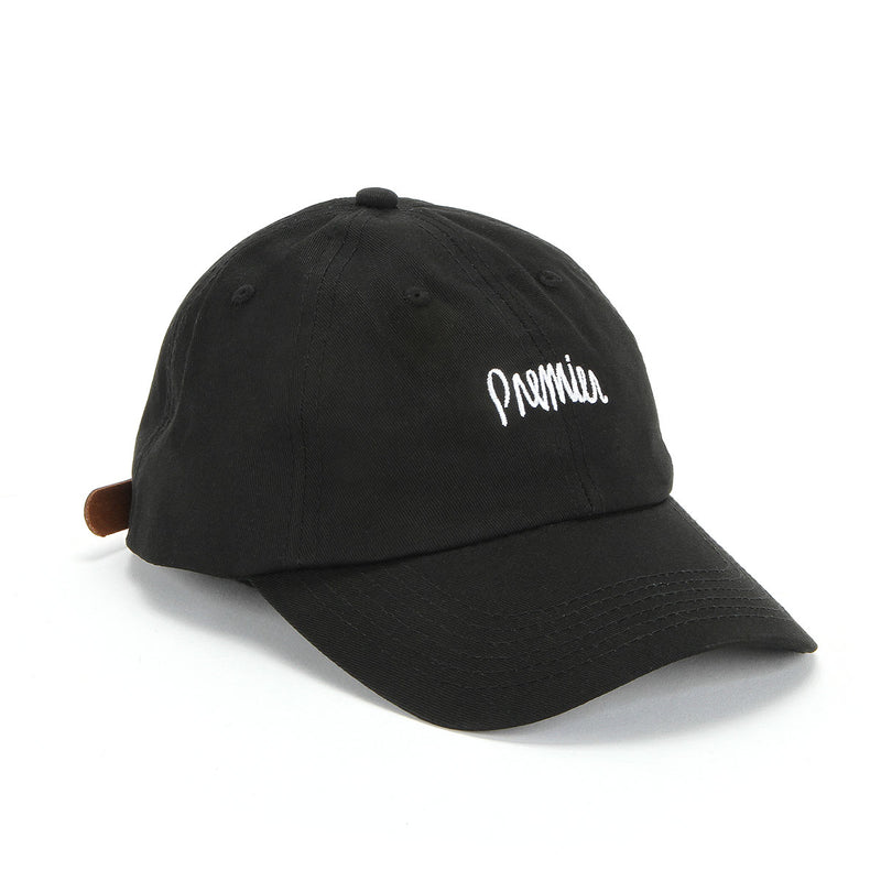 Premier Script Hat Black