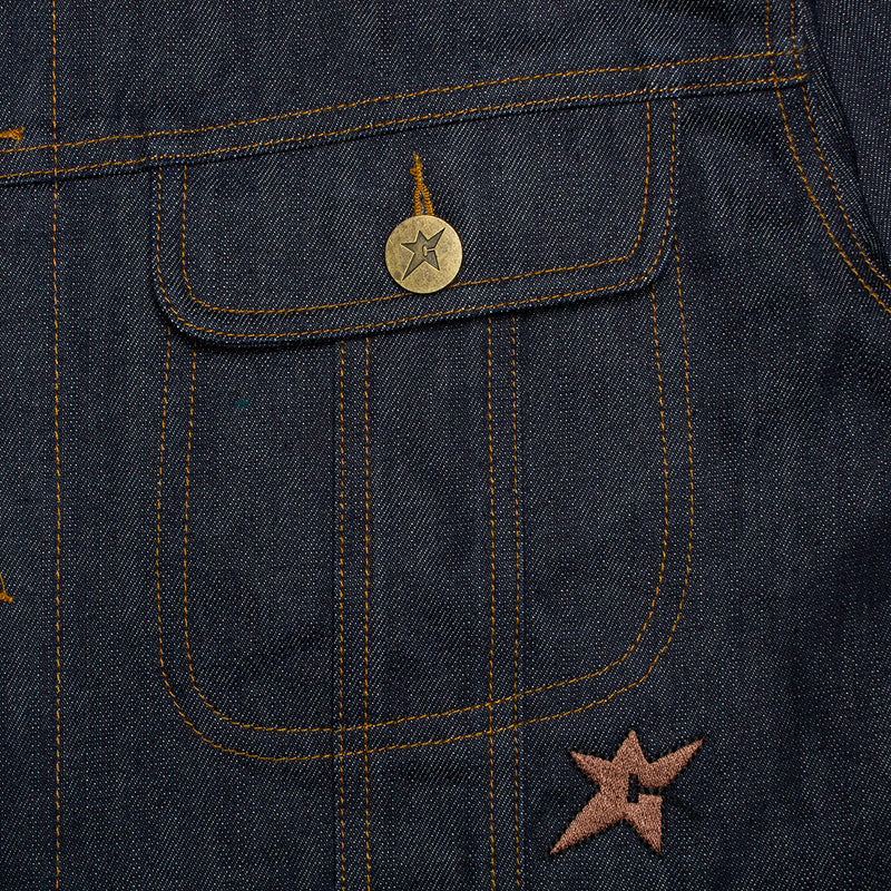 Carpet Company Selvedge Raw Denim Jacket  Indigo