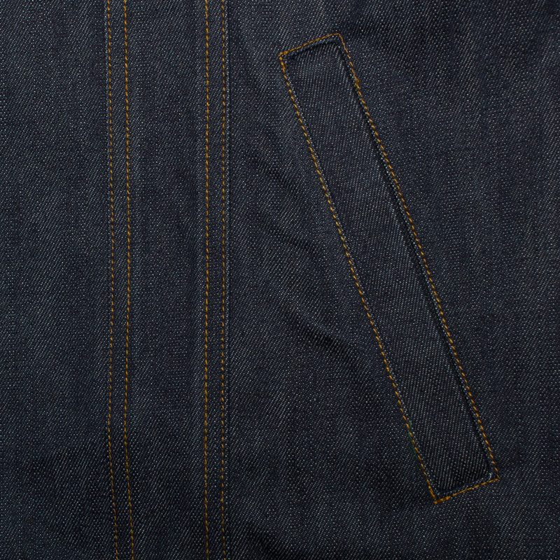 Carpet Company Selvedge Raw Denim Jacket  Indigo