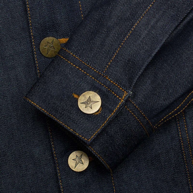 Carpet Company Selvedge Raw Denim Jacket  Indigo