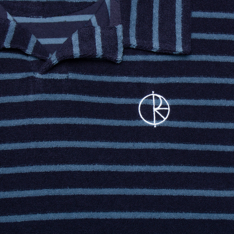Polar Serge Polo Shirt Navy  Edit alt text