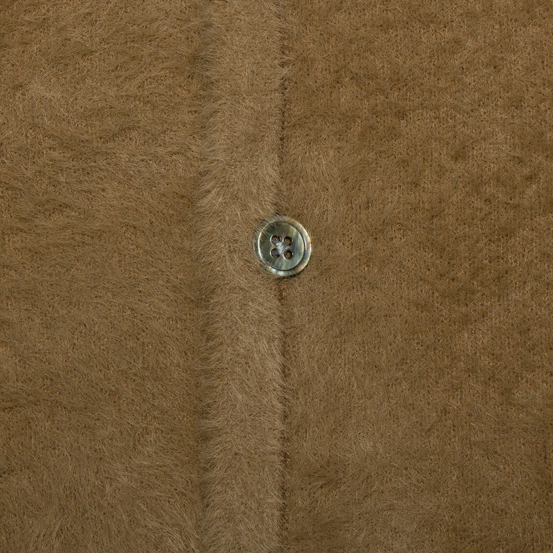 Stussy Shaggy Cardigan : Taupe