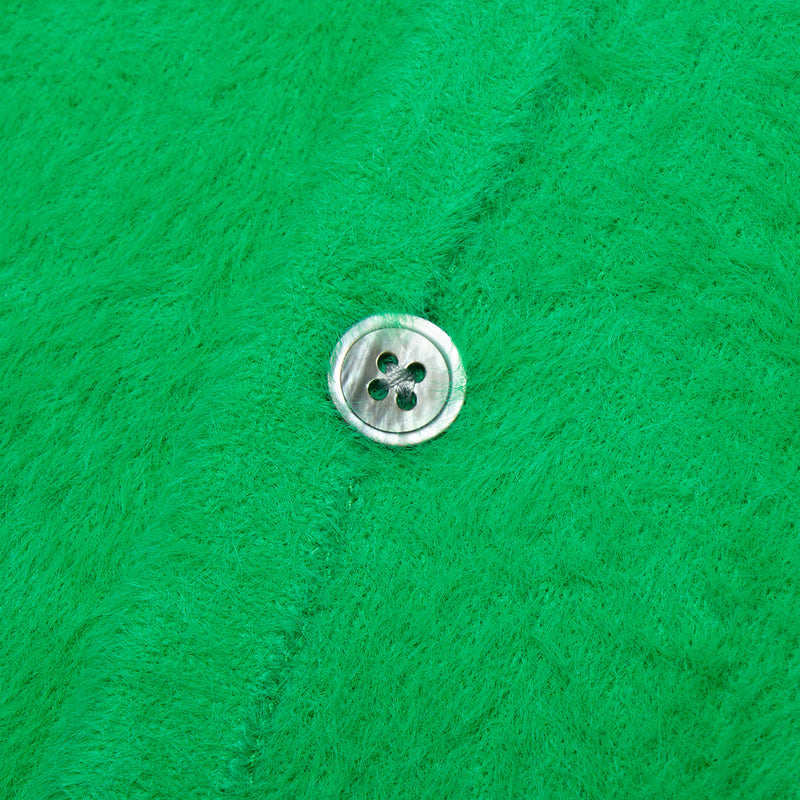 Stussy Shaggy Cardigan : Kelly