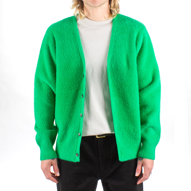 Stussy Shaggy Cardigan : Kelly