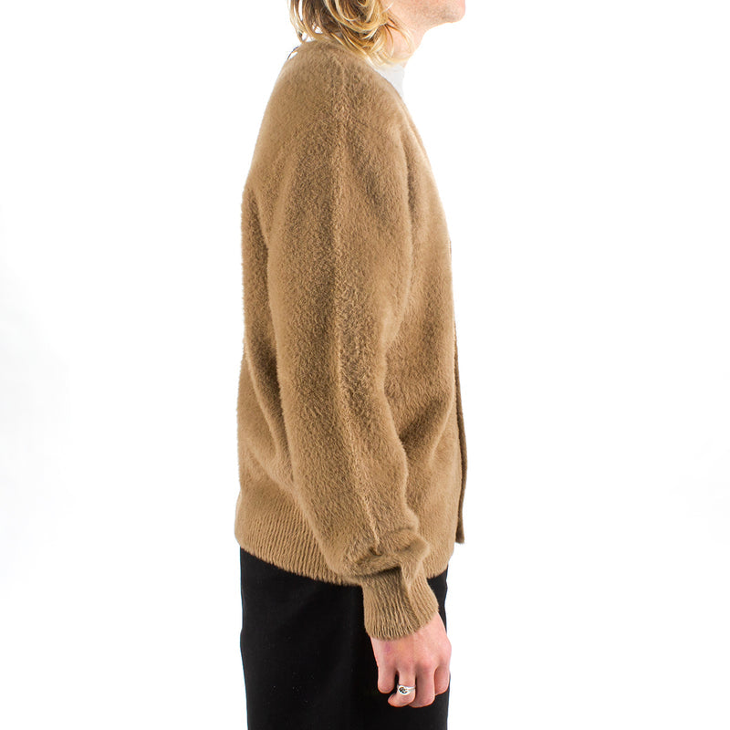 Stussy Shaggy Cardigan : Taupe