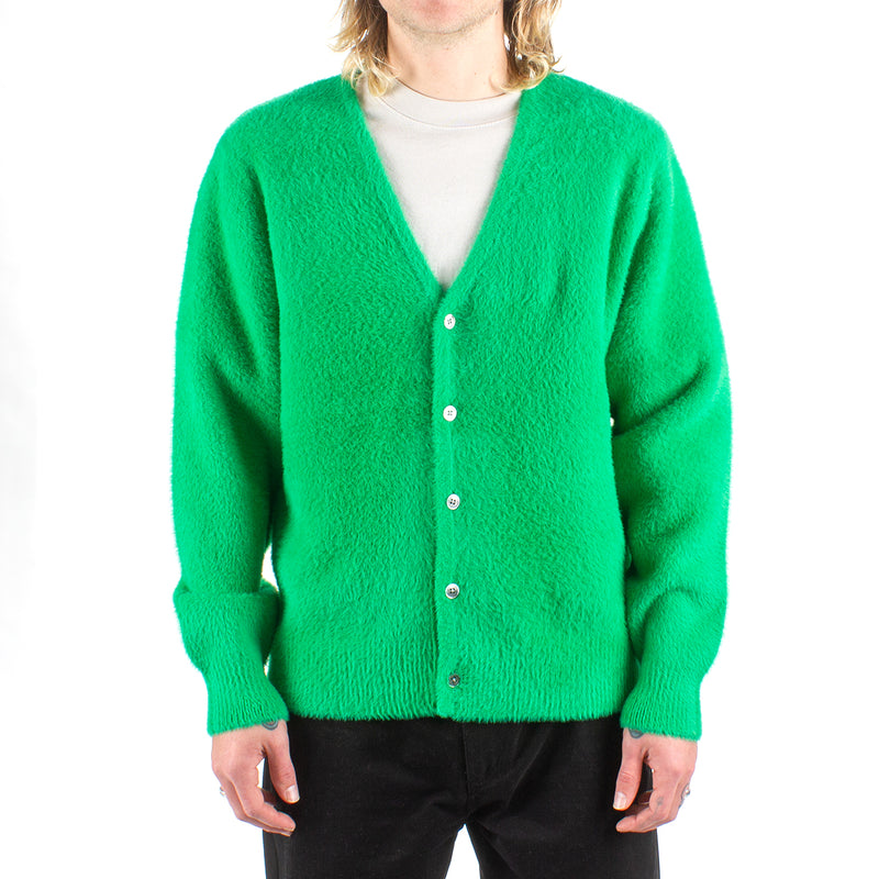 Stussy Shaggy Cardigan : Kelly
