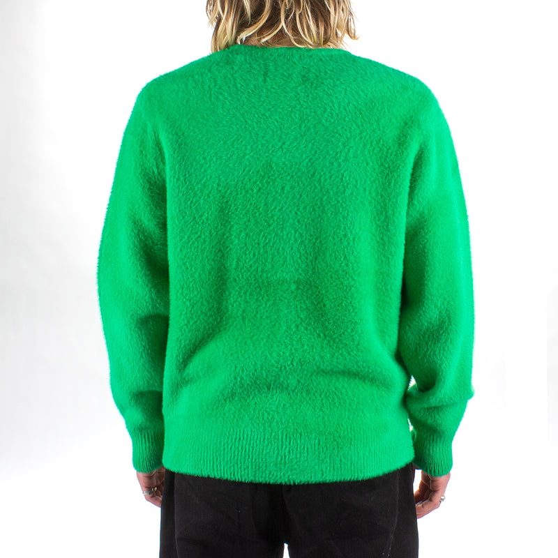 Stussy Shaggy Cardigan : Kelly