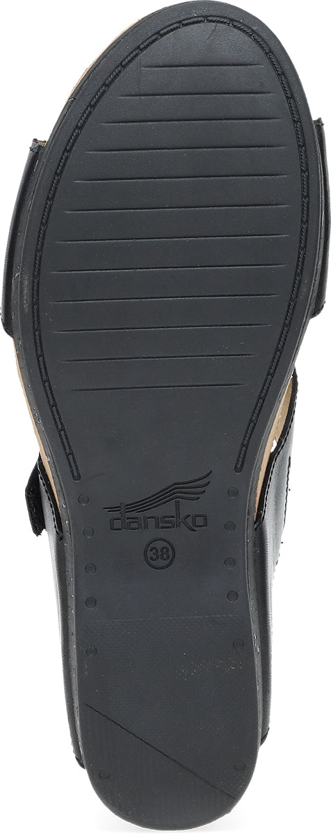Shannon Black Burnished Nappa
