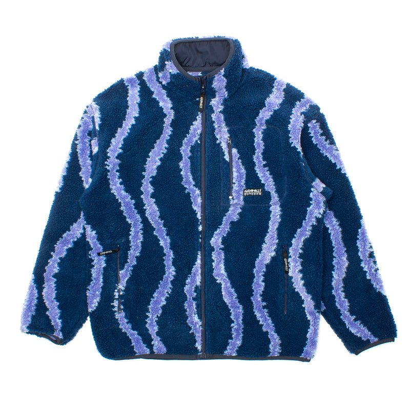 Taion x Gramicci Inner Down Jacket Navy Swirl