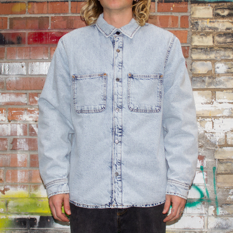 Sherpa Lined Denim Shirt