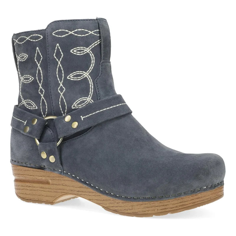 Shiloh Dusty Blue Nubuck