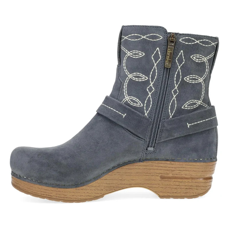 Shiloh Dusty Blue Nubuck
