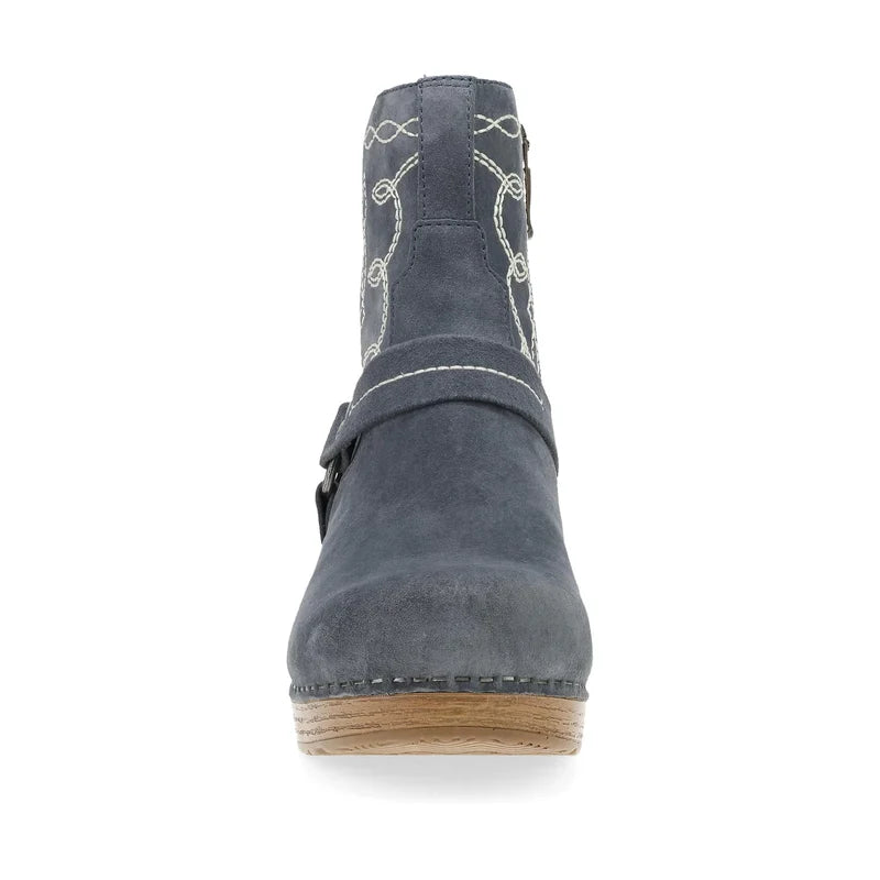 Shiloh Dusty Blue Nubuck