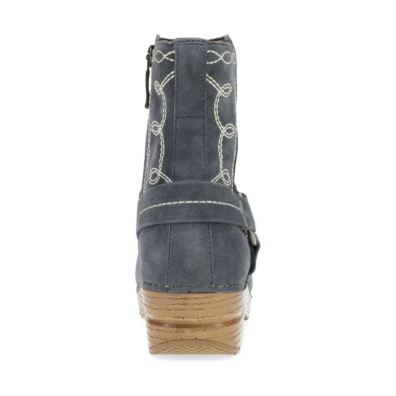 Shiloh Dusty Blue Nubuck