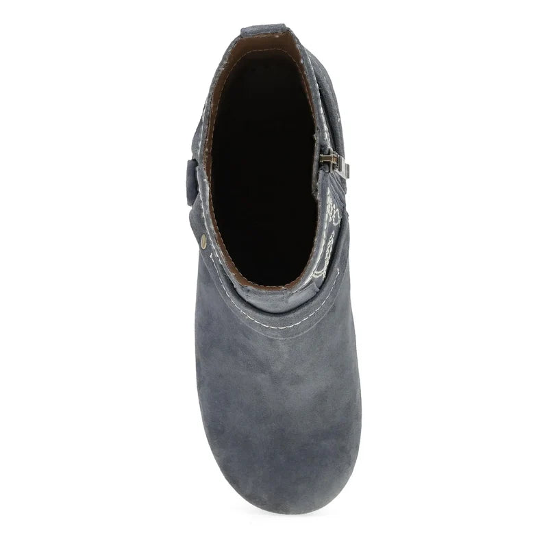 Shiloh Dusty Blue Nubuck