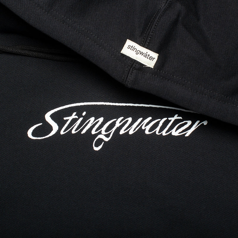 Stingwater Signature Logo Hoodie Black