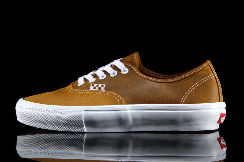 Vans Skate Authentic Leather Golden Brown