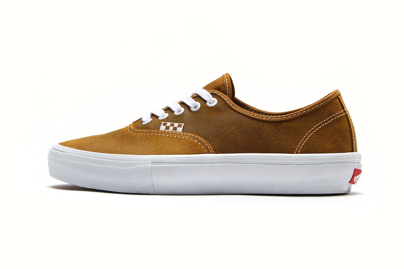 Vans Skate Authentic Leather Golden Brown