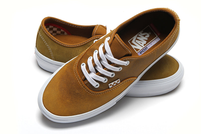 Vans Skate Authentic Leather Golden Brown