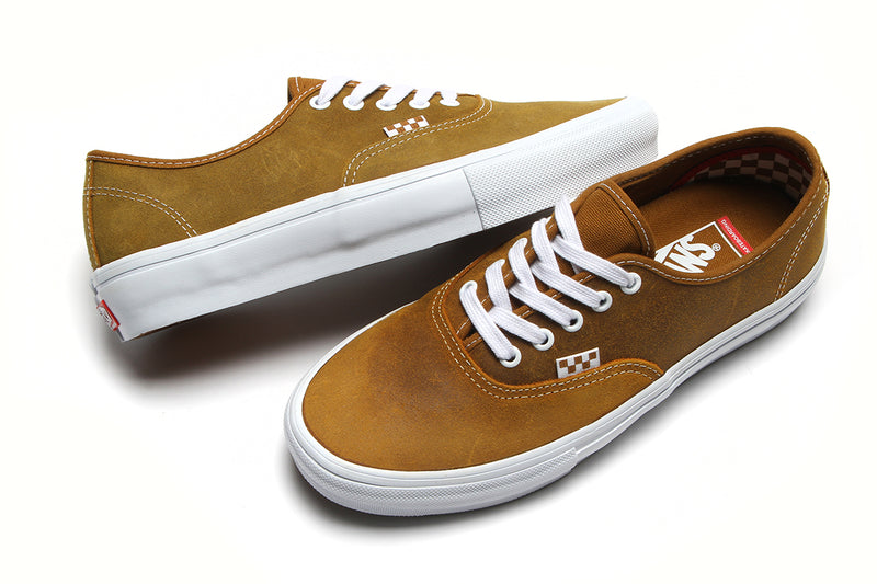 Vans Skate Authentic Leather Golden Brown