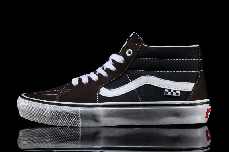 Vans Skate Grosso Mid Dark Brown / Navy