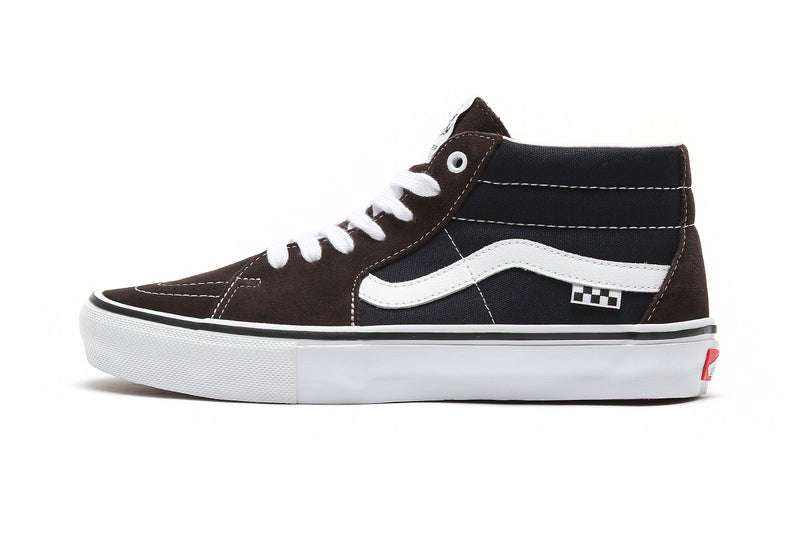 Vans Skate Grosso Mid Dark Brown / Navy