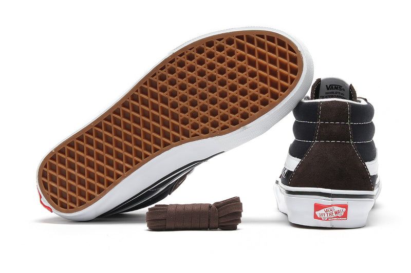 Vans Skate Grosso Mid Dark Brown / Navy