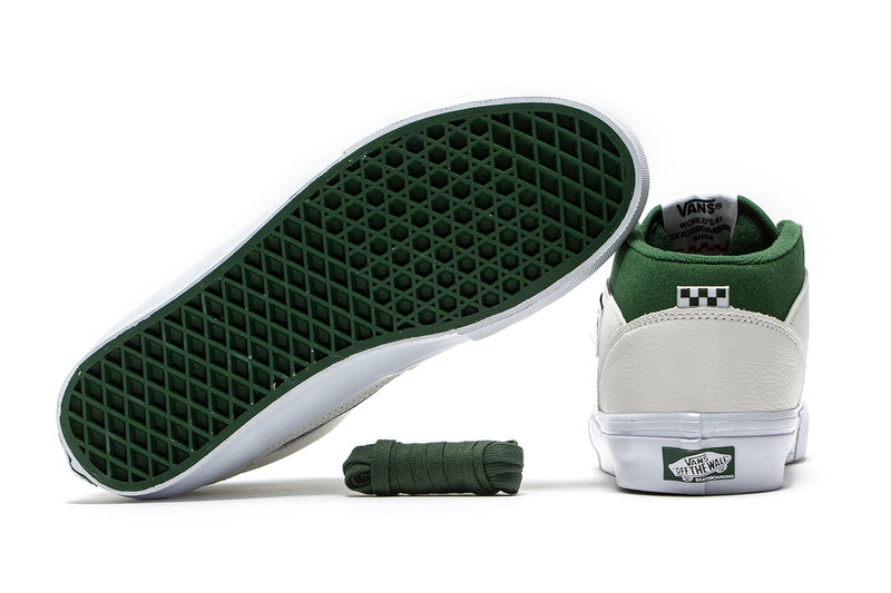 Vans Skate Half Cab Style # VN0A5FCB1O71 Color : White / Green